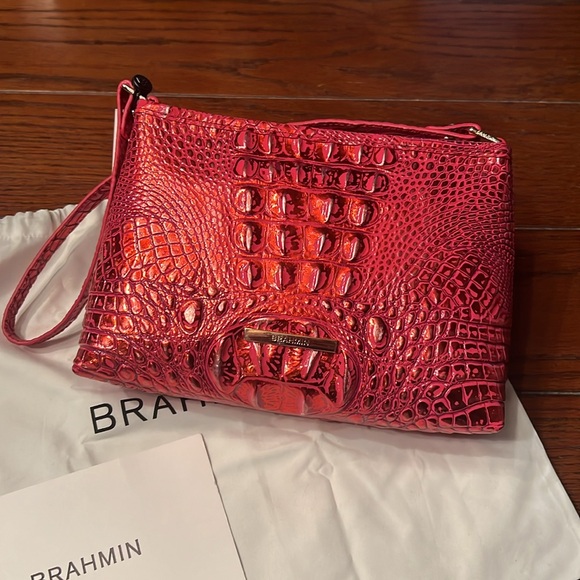 Brahmin Lorelei Red Dragon Melbourne bag - Picture 3 of 6
